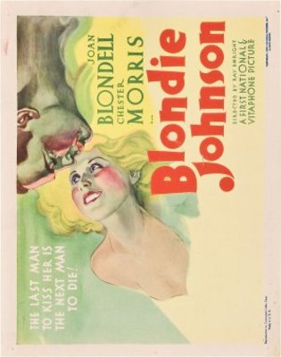 Blondie Johnson movie poster (1933) wood print