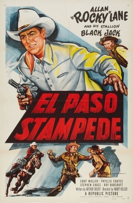 El Paso Stampede movie poster (1953) pillow