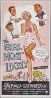 The Girl Most Likely movie poster (1958) Mouse Pad MOV_9504b78b