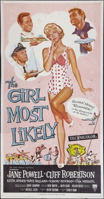The Girl Most Likely movie poster (1958) sweatshirt