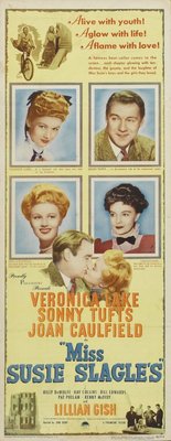 Miss Susie Slagle's movie poster (1946) wood print