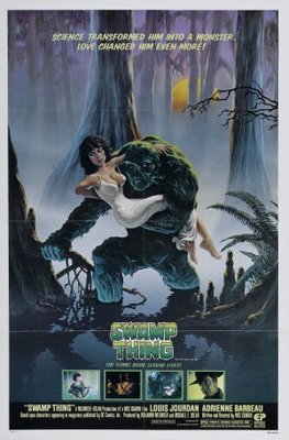 Swamp Thing movie poster (1982) metal framed poster