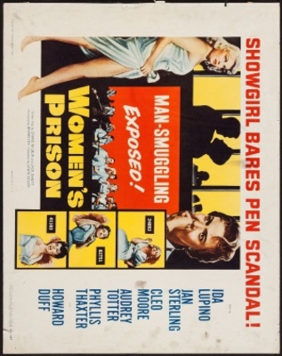 Women's Prison movie poster (1955) tote bag