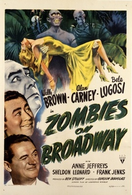 Zombies on Broadway movie poster (1945) sweatshirt