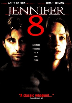 Jennifer Eight movie poster (1992) Stickers MOV_954a930d
