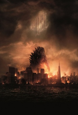 Godzilla movie poster (2014) puzzle MOV_9551be03