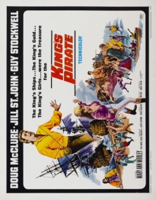 The King's Pirate movie poster (1967) wood print