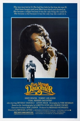 Coal Miner's Daughter movie poster (1980) metal framed poster
