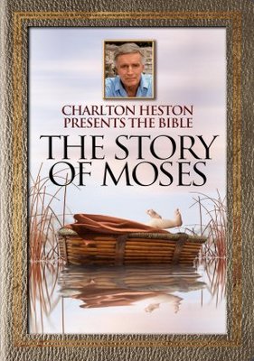 Charlton Heston Presents the Bible movie poster (1997) wooden framed poster