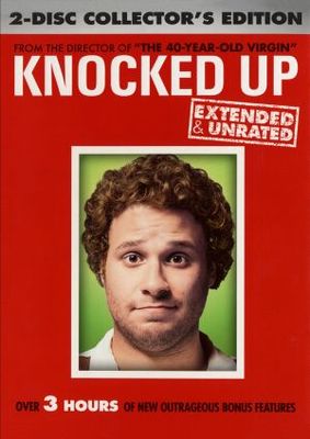 Knocked Up movie poster (2007) wood print
