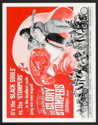 The Glory Stompers movie poster (1968) poster with hanger