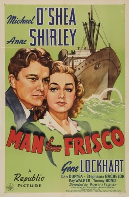 Man from Frisco movie poster (1944) pillow