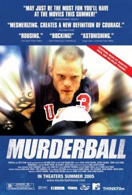Murderball movie poster (2005) wooden framed poster