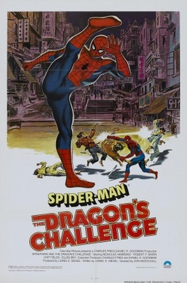 Spider-Man: The Dragon's Challenge movie poster (1979) Stickers MOV_958f4e63