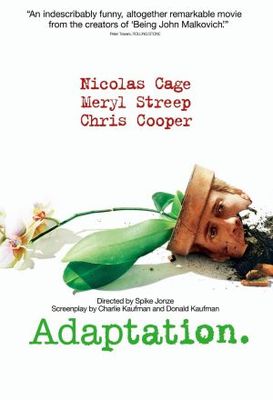 Adaptation. movie poster (2002) pillow
