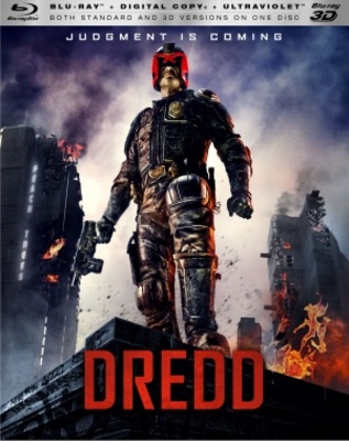 Dredd movie poster (2012) wood print