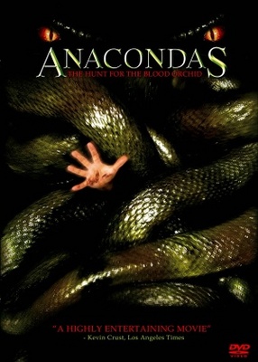 Anacondas: The Hunt For The Blood Orchid movie poster (2004) poster with hanger