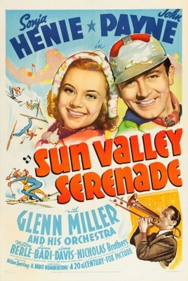 Sun Valley Serenade movie poster (1941) canvas poster