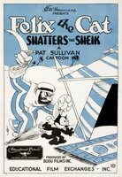 Felix the Cat Shatters the Sheik movie poster (1926) t-shirt #651624