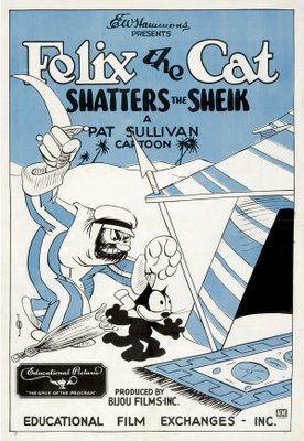 Felix the Cat Shatters the Sheik movie poster (1926) Tank Top