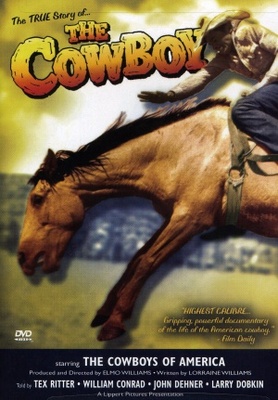 The Cowboy movie poster (1954) Longsleeve T-shirt