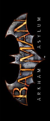Batman: Arkham Asylum movie poster (2009) wood print