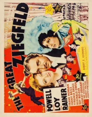 The Great Ziegfeld movie poster (1936) wood print