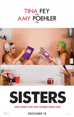 Sisters movie poster (2015) pillow