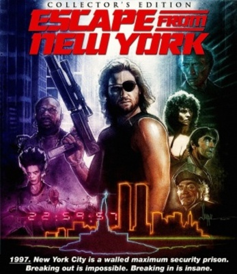 Escape From New York movie poster (1981) wooden framed poster