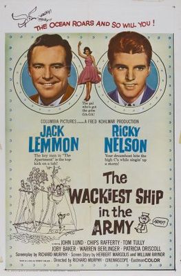 The Wackiest Ship in the Army movie poster (1960) canvas poster