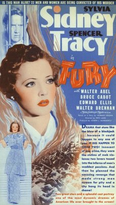 Fury movie poster (1936) metal framed poster