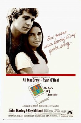 Love Story movie poster (1970) metal framed poster