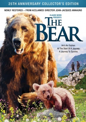 The Bear movie poster (1988) metal framed poster