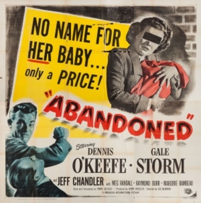 Abandoned movie poster (1949) metal framed poster