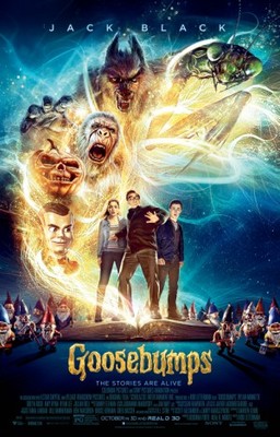 Goosebumps movie poster (2015) poster with hanger