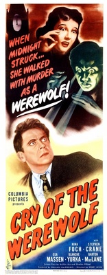 Cry of the Werewolf movie poster (1944) Stickers MOV_9658482a