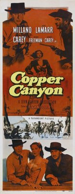 Copper Canyon movie poster (1950) t-shirt