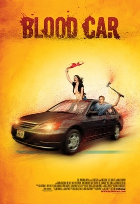 Blood Car movie poster (2007) pillow