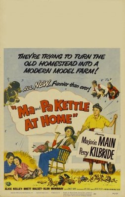 Ma and Pa Kettle at Home movie poster (1954) t-shirt