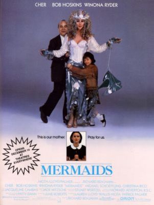 Mermaids movie poster (1990) tote bag