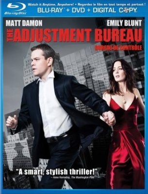The Adjustment Bureau movie poster (2011) wood print