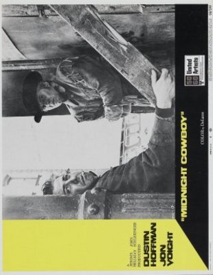 Midnight Cowboy movie poster (1969) wooden framed poster