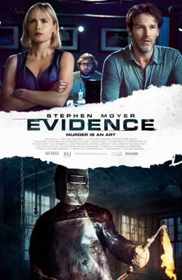 Evidence movie poster (2013) wooden framed poster