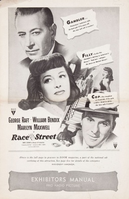 Race Street movie poster (1948) pillow