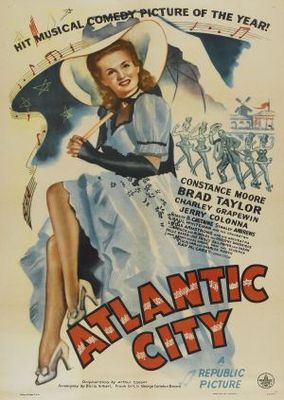 Atlantic City movie poster (1944) Stickers MOV_96af0ada