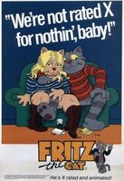 Fritz the Cat movie poster (1972) Longsleeve T-shirt #661541
