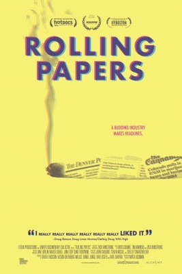 Rolling Papers movie poster (2015) poster with hanger