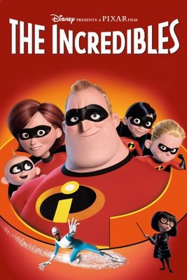 The Incredibles movie poster (2004) Stickers MOV_96dab426