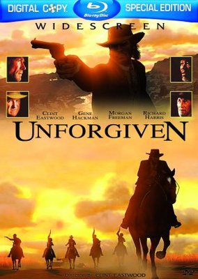 Unforgiven movie poster (1992) canvas poster