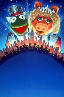The Muppets Take Manhattan movie poster (1984) wood print